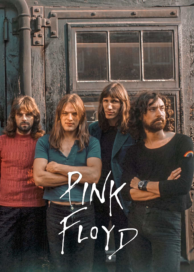 Vintage Pink Floyd Band Portrait