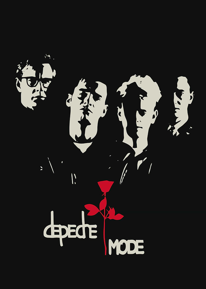 Depeche Mode Violator Band Poster