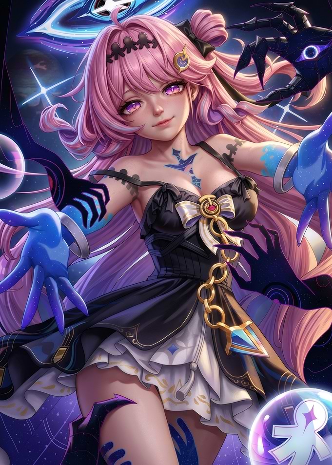Denia with Cosmic Magic Powers