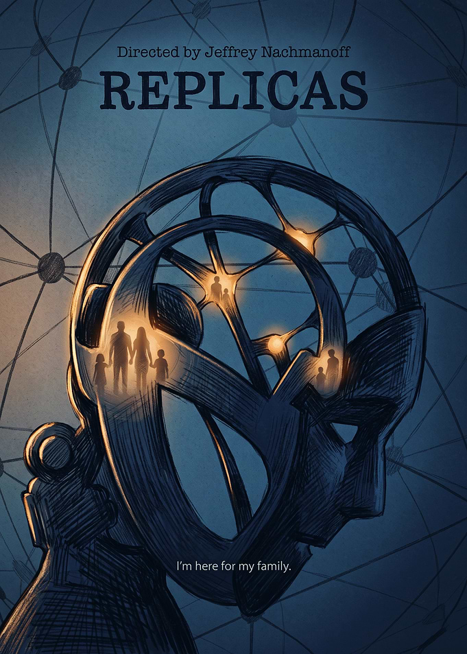 Replicas Movie Sci Fi Cyberpunk Art