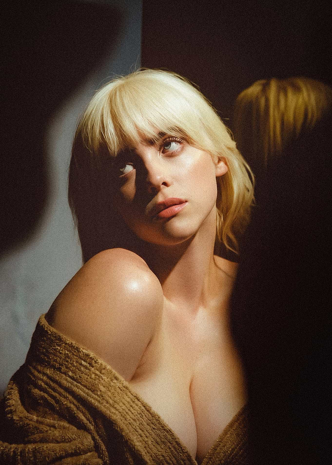 Billie Eilish Blonde Portrait