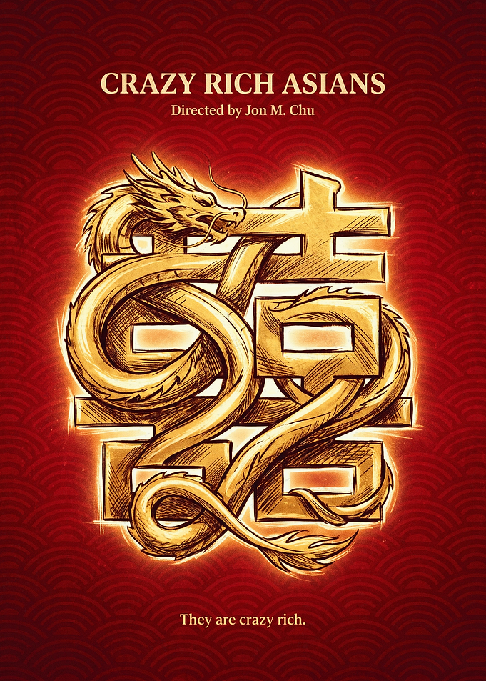 Crazy Rich Asians Cinematic Wall Art