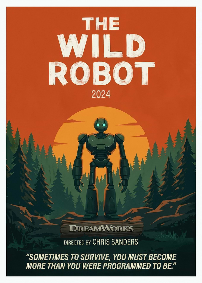 The Wild Robot Movie Poster