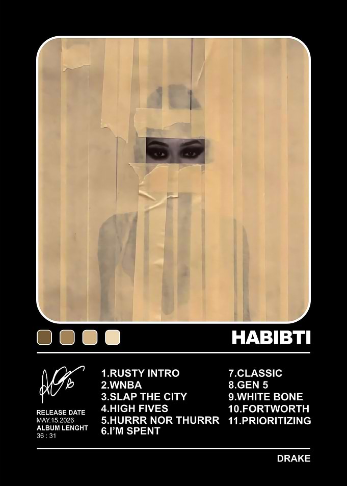 Drake Habibti Album Cover Art