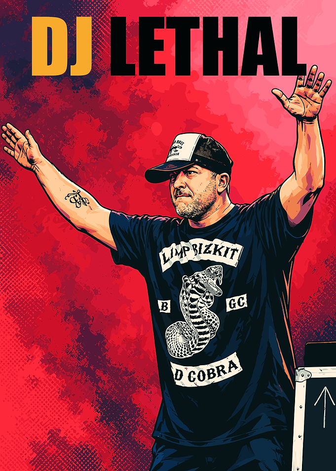 DJ Lethal Limp Bizkit Poster