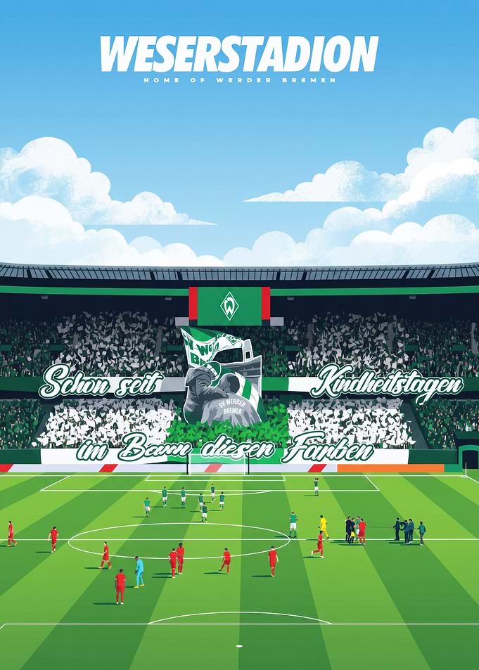 Weserstadion Where Werder Bremen Legends Create History