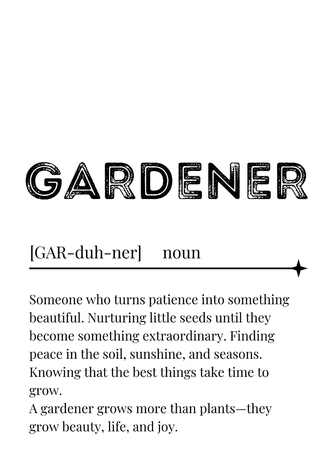 Gardener Definition