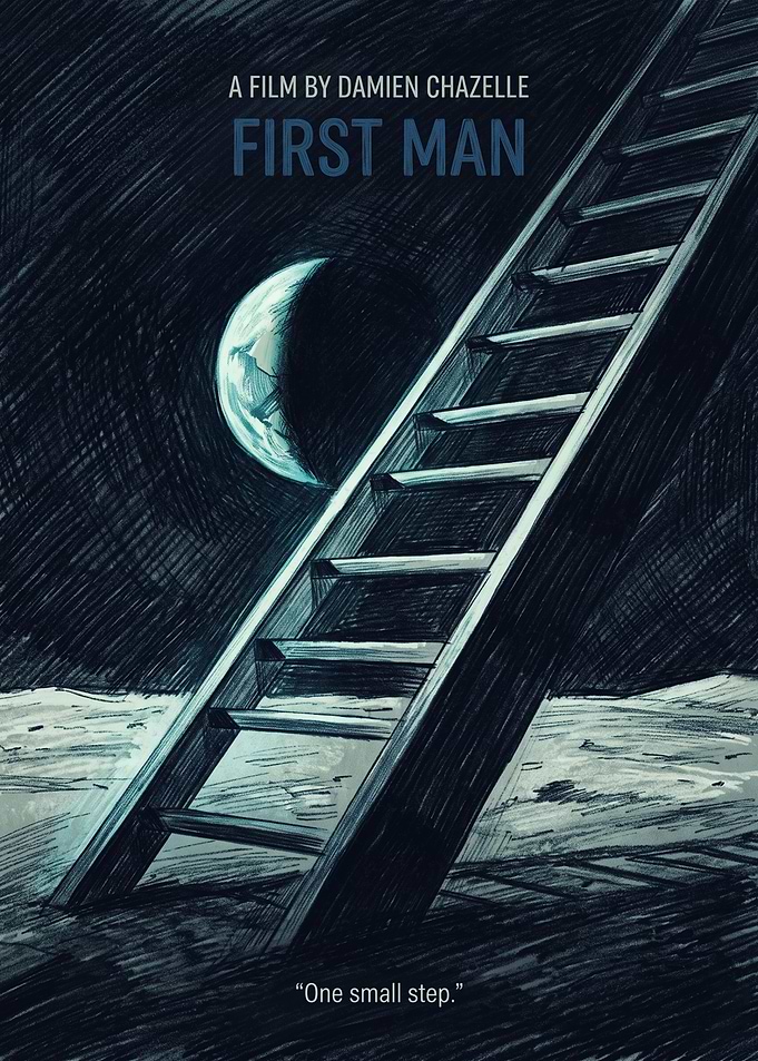 First Man Space Biographical Drama Art