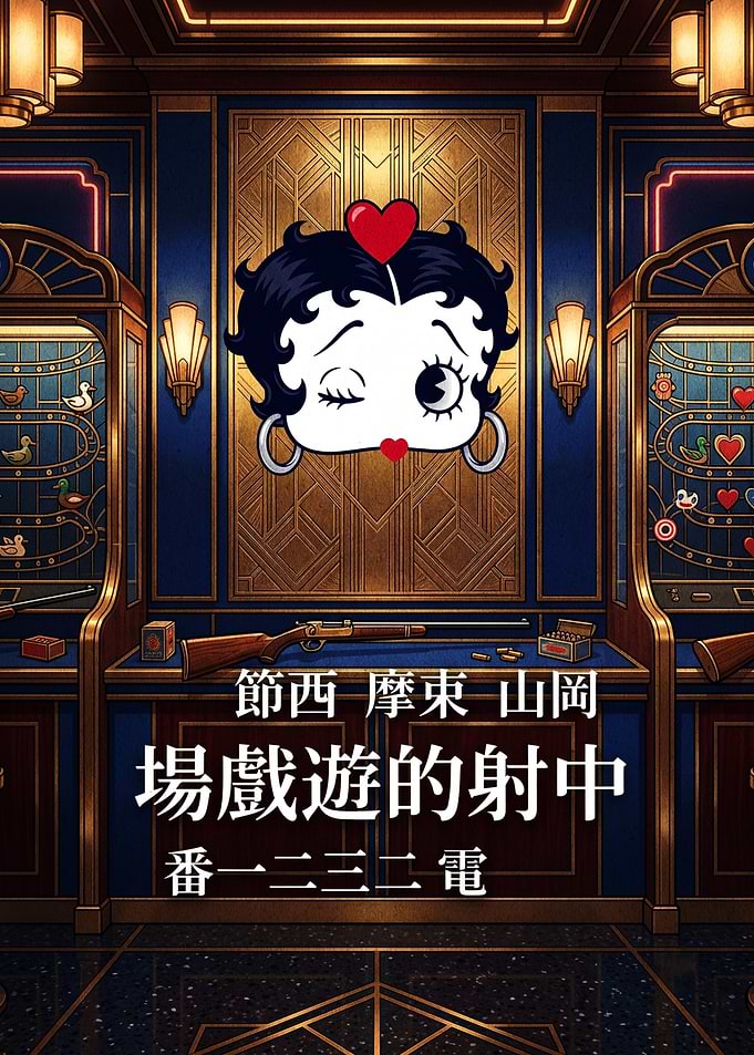 Betty Boop Shooting Gallery Poster