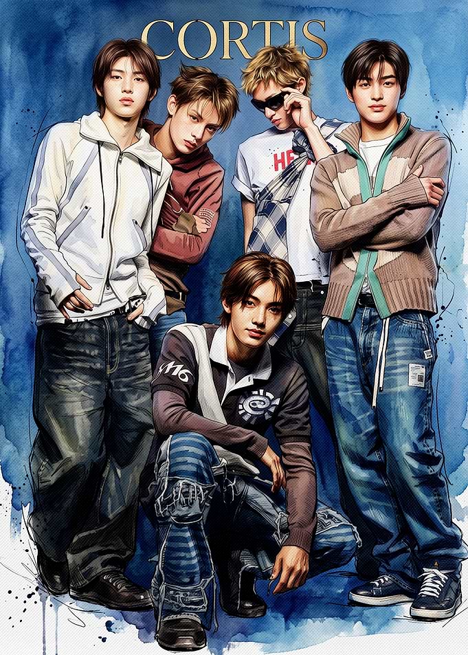 CORTIS Boy Band Fashion Portrait