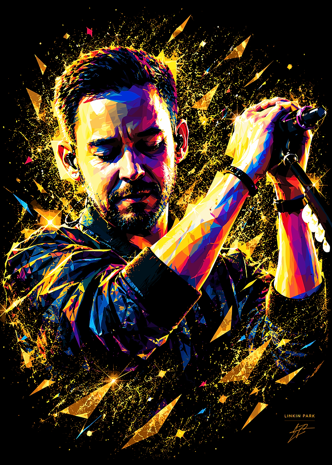 Mike Shinoda Linkin Park Pop Art