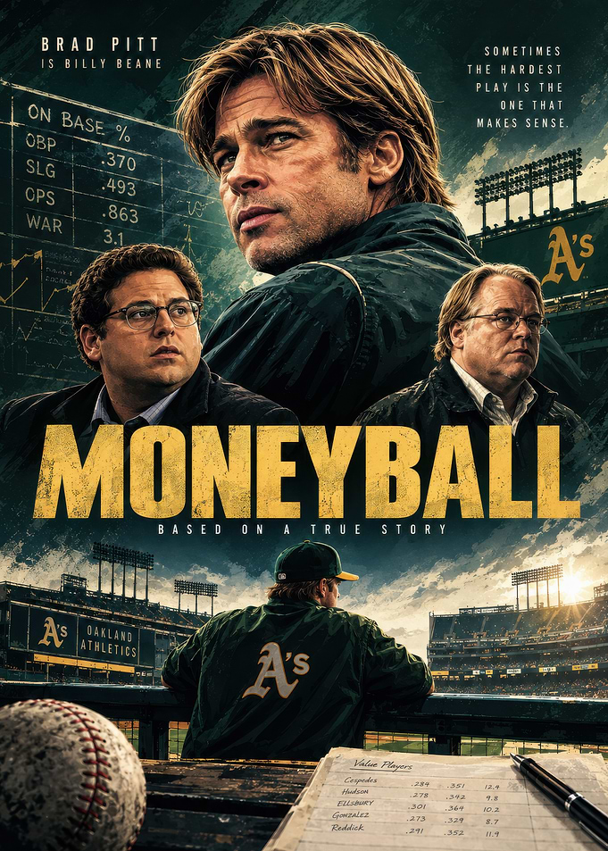 Moneyball Movie Poster