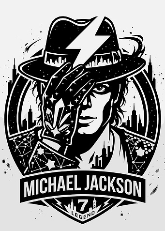 Michael Jackson Legend Graphic Illustration