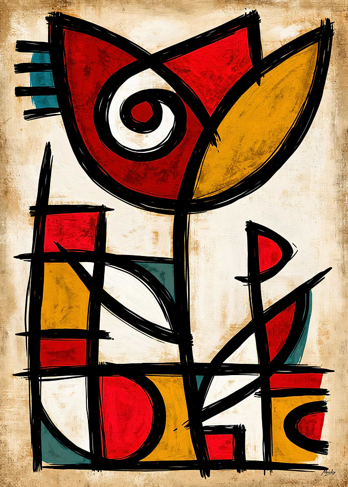 Tulip Glyph Totem