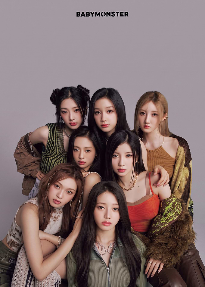 BABYMONSTER Group Portrait Poster