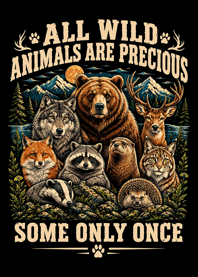 All Wild Animals Are Precious Poster