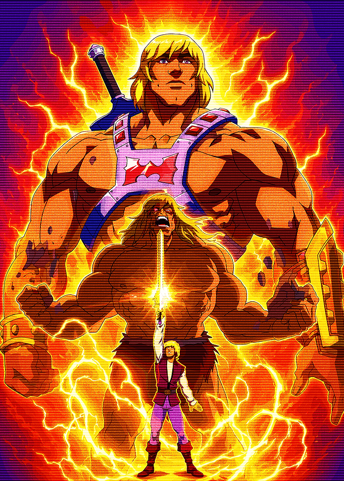 He-Man Power of Grayskull Transformation