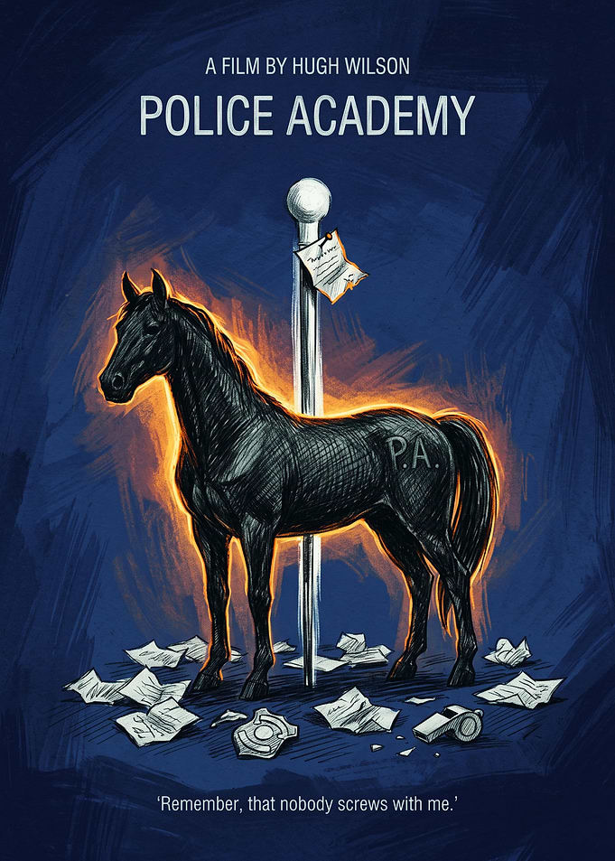 Police Academy Comedy Cult Classic Art