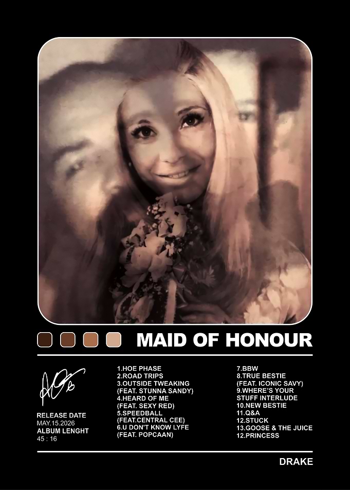 Drake Maid of Honour Album Poster