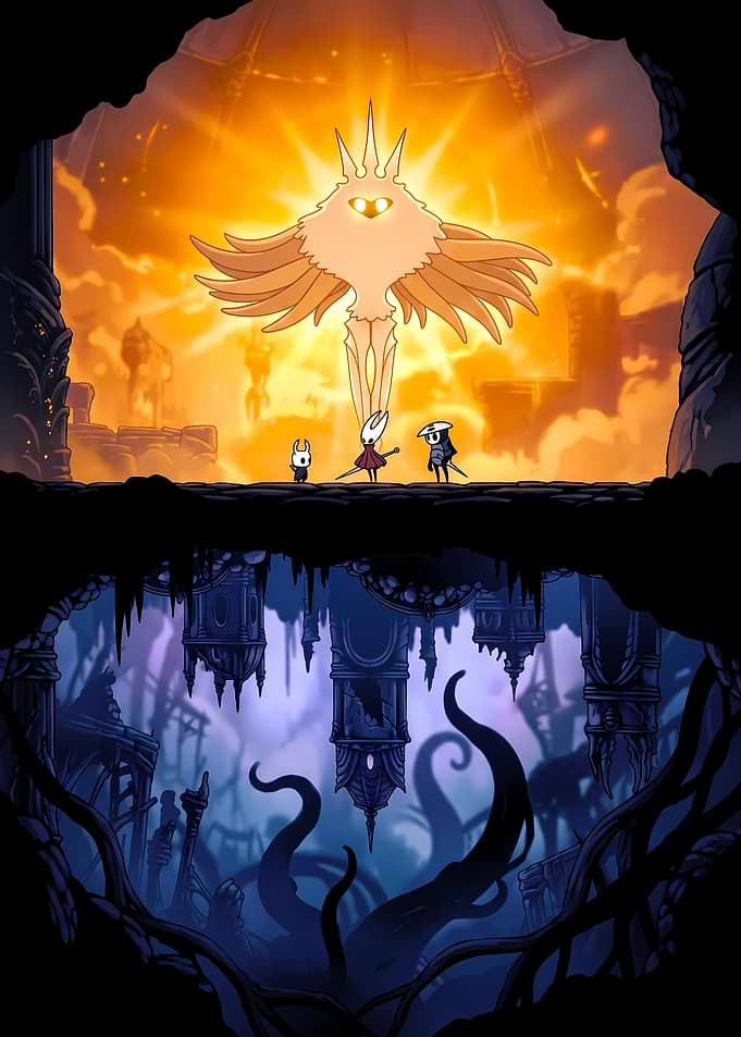 Hollow Knight Radiance Boss Battle