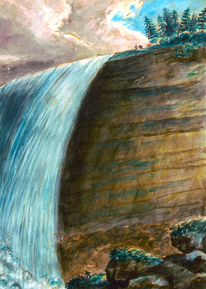 Niagara Falls Landscape Painting