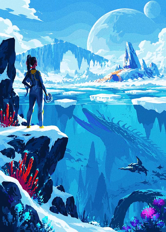 Subnautica Below Zero Alien Landscape