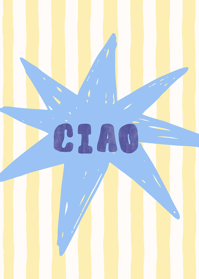 Ciao Star Graphic Print