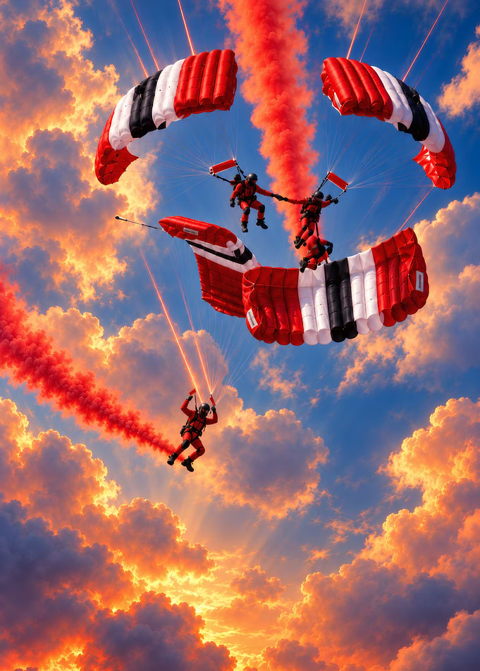 Red Devils Descent – Blackpool Airshow 2026