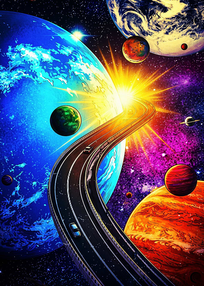 Cosmic Highway Through Space