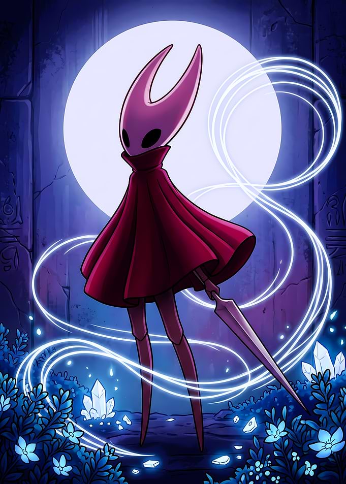 Hornet from Hollow Knight Digital Art