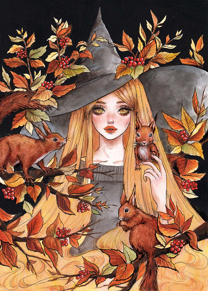 Squirrel Witch
