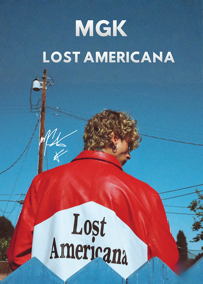 MGK Lost Americana Poster