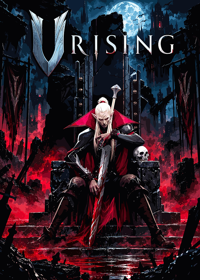 V Rising Vampire Lord Poster