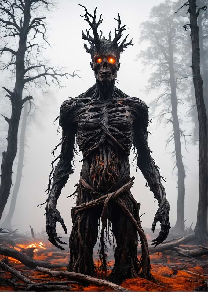 Dark Forest Tree Monster