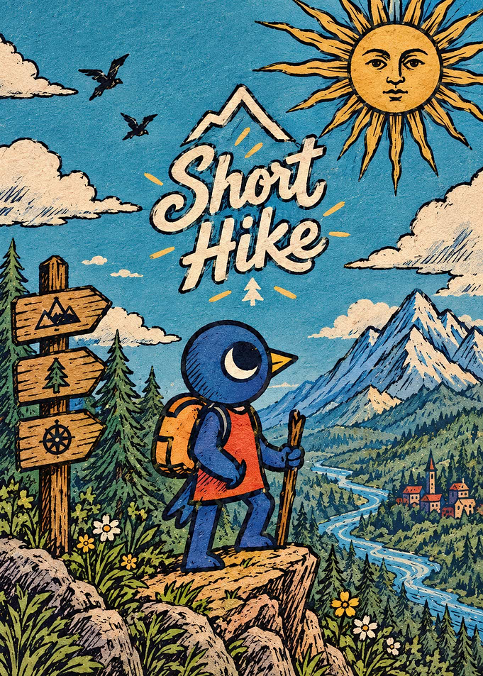 A Short Hike Game Poster