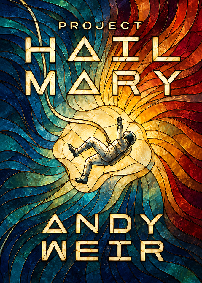 Project Hail Mary Book Cover Art