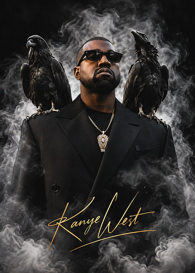 Kanye West Portrait
