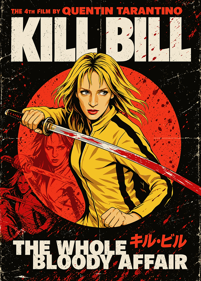 Kill Bill The Whole Bloody Affair Poster
