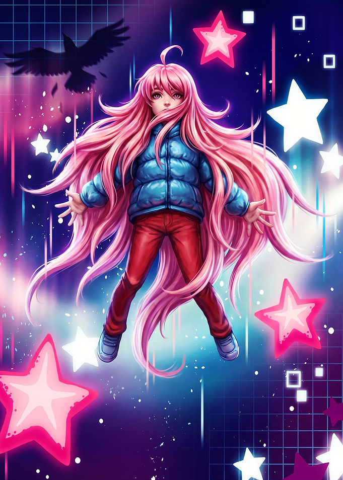 Madeline from Celeste Floating
