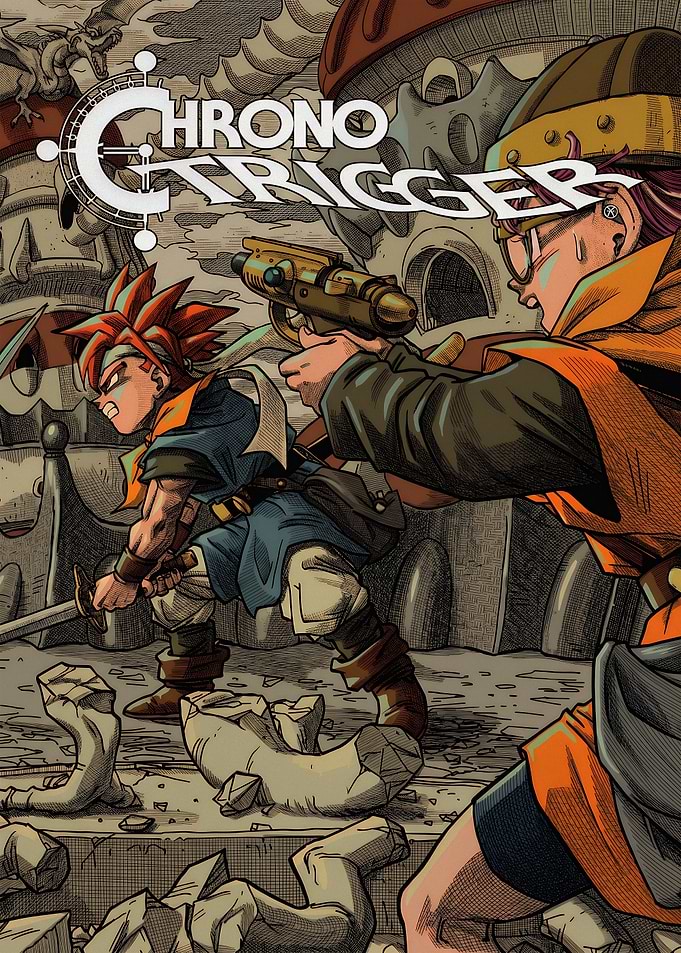 Chrono Trigger Action Illustration