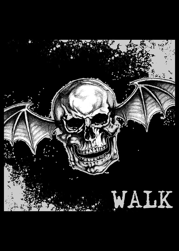 Avenged Sevenfold Deathbat Walk Logo