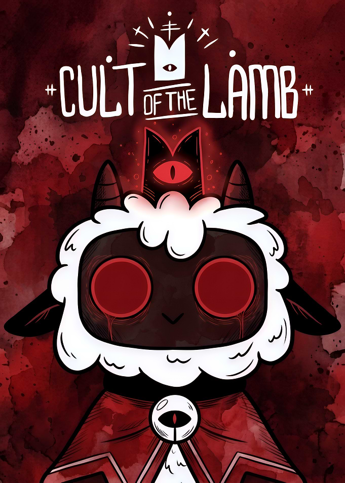 Cult of the Lamb Game Poster