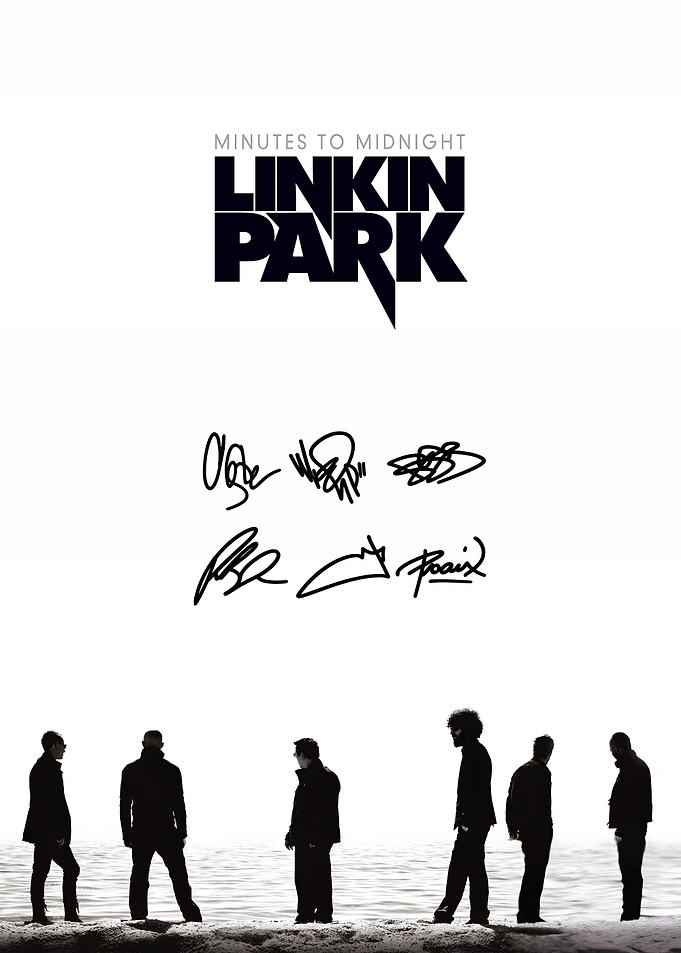 Linkin Park Minutes to Midnight Poster