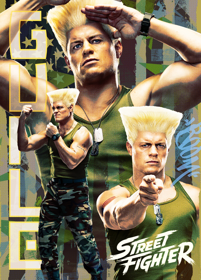 Guile - Soldier. Fighter. Legend.