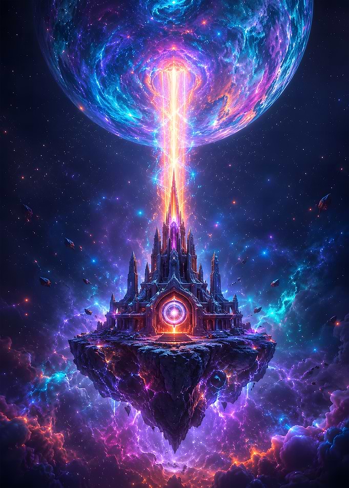 Ancient Cosmic Temple Void