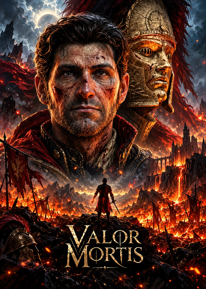 Valor Mortis Fantasy Warrior Poster