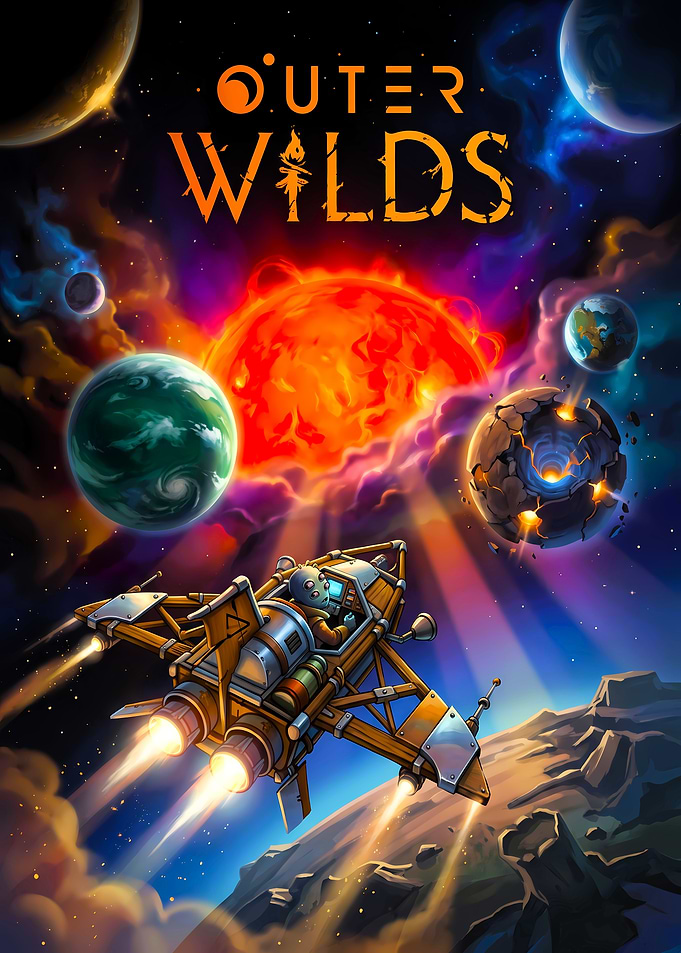 Outer Wilds Game Poster