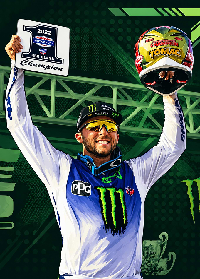 Eli Tomac 2022 Motocross Champion