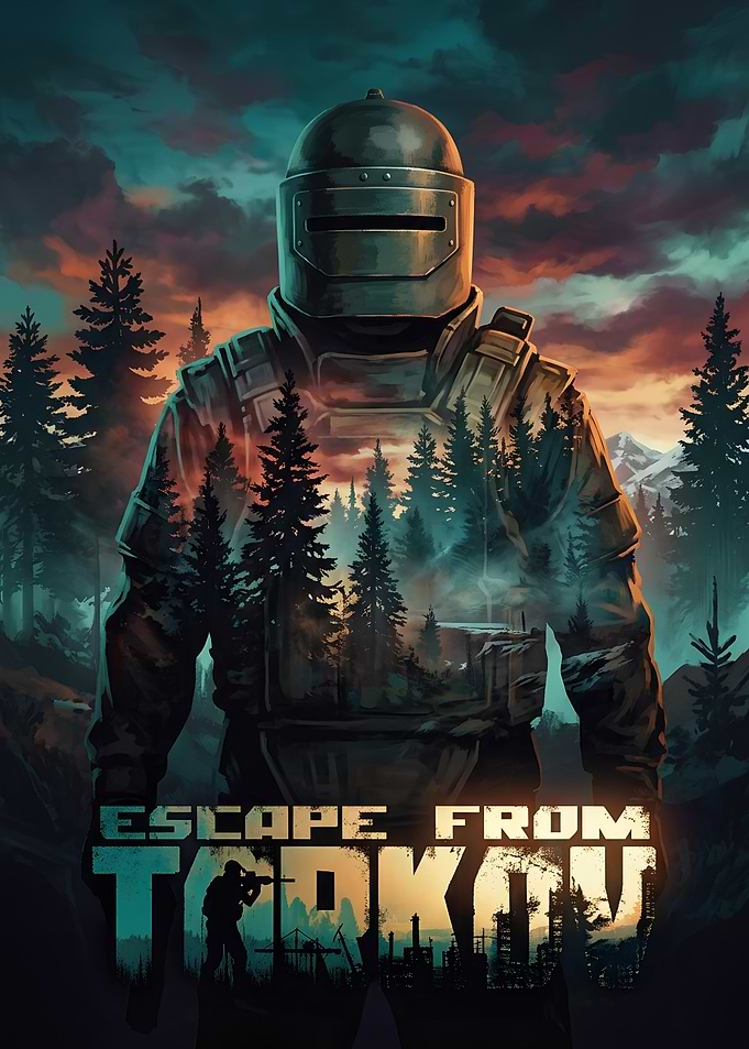 Escape From Tarkov Soldier Double Exposure