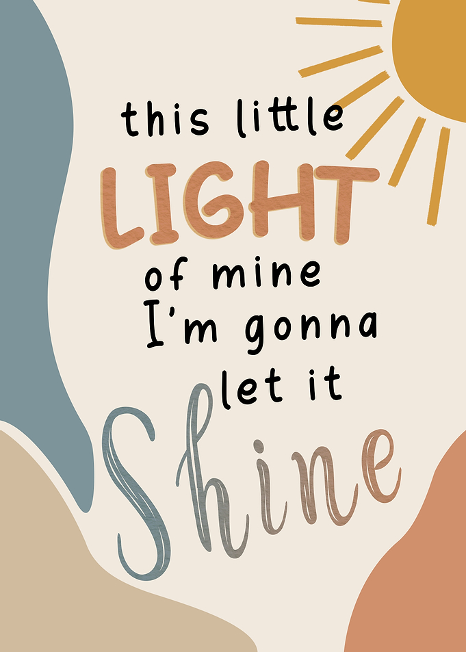 This Little Light of Mine Poster